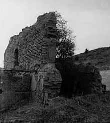 (PD) Photo: Keystone-Mast Company Mission La Purísima Concepción in ruins, circa 1900.