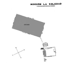 (PD) Drawing: U.S. Land Surveyor's Office The "Alemany Plat" prepared by the U.S. Land Surveyor's Office to define the property restored to the Catholic Church by the Public Land Commission, later confirmed by presidential proclamation.