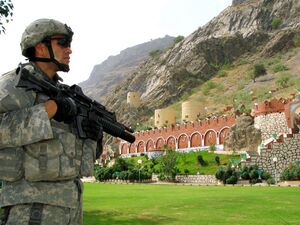 Torkham gate, Afghan, Pakistan border.jpg