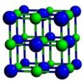 Cubic crysdtal structure of common salt