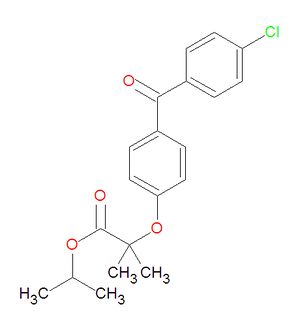 Fenofibrate structure.jpg